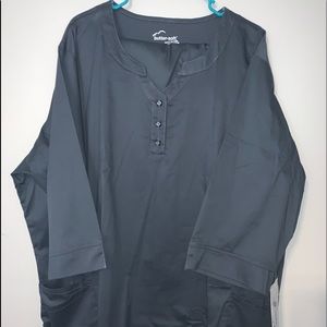 ButterSoft 4x Gray 3/4 sleeve Scrub Set